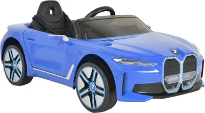 Mașinuță electrică BMW - I4, albastru
