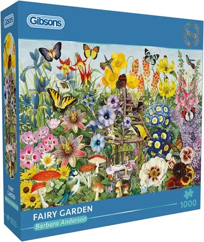 Puzzle Gibsons din 1000 piese - Grădina de zâne