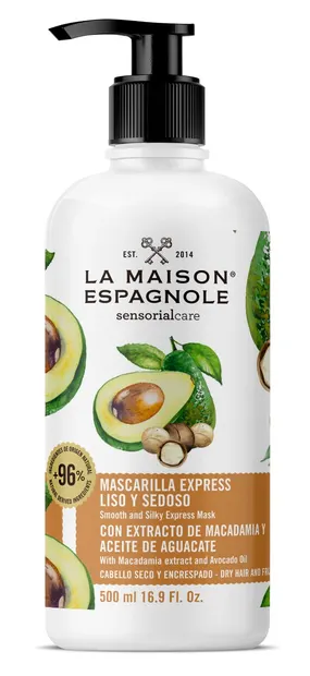Masca de par pentru netezire si catifelare, 500ml, La Maison Espagnole