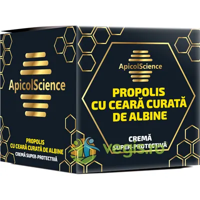 Crema Super-Protectiva de Propolis cu Ceara Curata 75ml