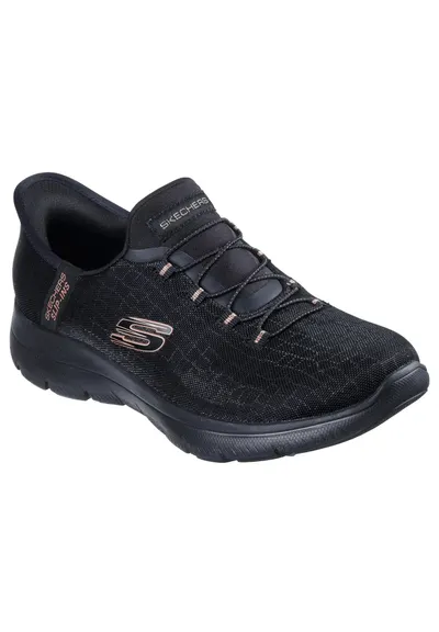 Baskets Femme Baskets Skechers SUMMITS-CLASSY NIGHT Noir Noir Skechers