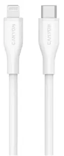 Cablu Canyon - CLNM60 C-L, USB-C/Lightning, 1 m, alb