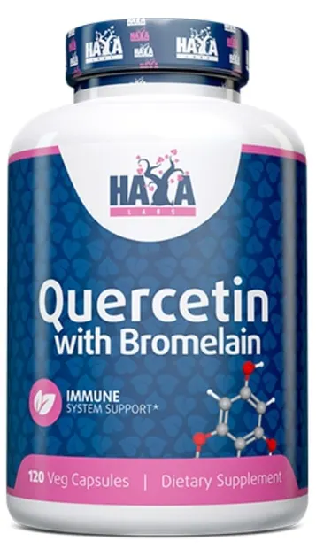 Quercetin with Bromelain, 120 capsule, Haya Labs