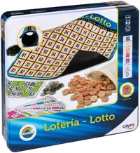Joc pentru copii Loto (cutie metalică)