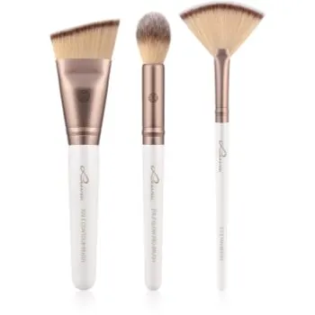 Luvia Cosmetics Highlight & Contour Set set de pensule cu husă