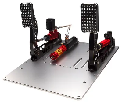 Pedale Simagic – P2000, 2 pedale, Crimson Edition (PC)