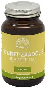 Hemp Seed Oil, 1000 mg, 60 capsule, Mattisson Healthstyle