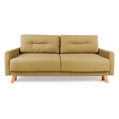 Canapea extensibilă Bonami Selection Pop, galben