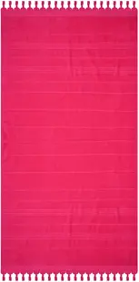 Prosop de plajă Rakla - Ines, 100% bumbac, Cyclamen, 90 х 175 cm