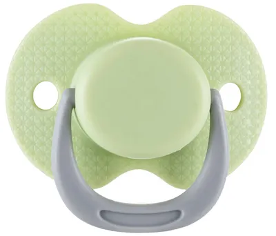 Suzetă din silicon cu capac Lorelli - 0 luni+, Fresh Green
