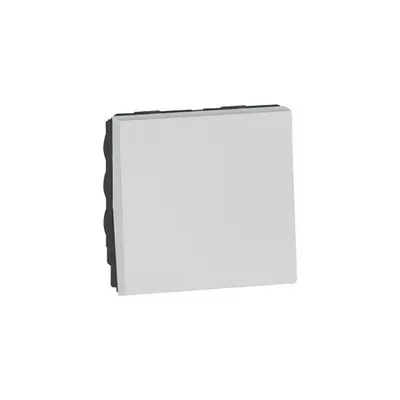 Intrerupator cap cruce Arteor - 10 AX 250 V~ - 2 module - soft alu