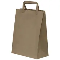 Sacose Biodegradabile, Compostabile de Hartie, Kraft, 22x11x28 cm, 250 buc