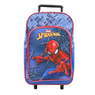 Ghiozdan cu troller Spiderman 36 cm