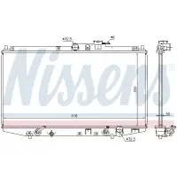 Radiator, racire motor NISSENS 68117