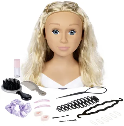 Manechin cu accesorii de styling Smoby - Styling Head