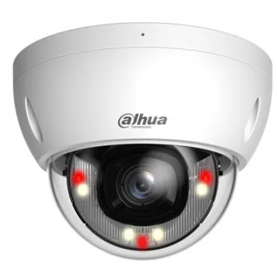 Camera Dome IP Dahua IPC-HDBW2849E-S-IL-0280B, 8MP, WizSense, Dual Light 30m, microfon, IK10