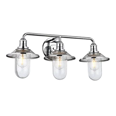 Aplica Rigby 3 Light Wall Light – Polished Chrome
