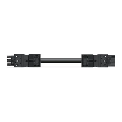 pre-assembled interconnecting cable; Eca; Socket/plug; 3-pole; Cod. A; H05VV-F 3G 1.5 mm²; 2 m; 1,50 mm²; white