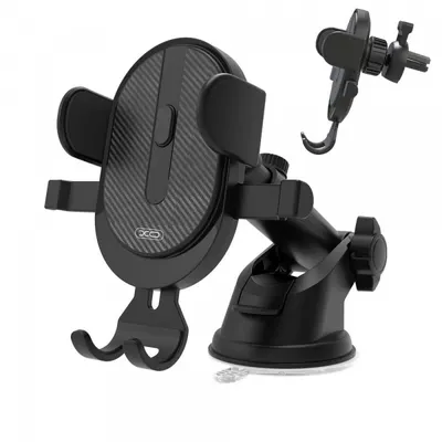 Suport Auto XO Design C60 2in1, 4inch - 6inch, Negru