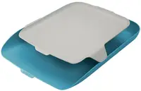 Suport Orizontal Documente Leitz Cosy - Polystyrene, albastru