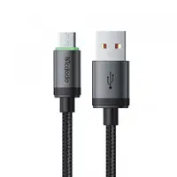 Cablu Date si Incarcare USB-A - microUSB McDodo CA-3990, 18W, 1m, Negru