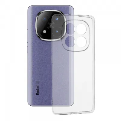 Husa pentru Xiaomi Redmi Note 14 Pro+ 5G, Techsuit, Clear, Transparenta