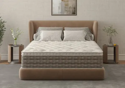 Saltea cu memorie Somnia DuoFlex 90200x27 cm cu topper integrat, detasabil