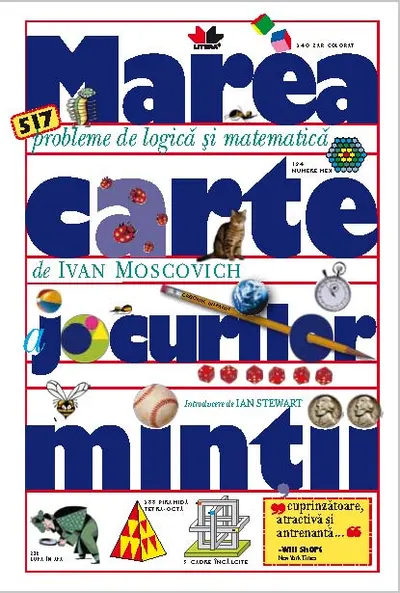 Marea carte a jocurilor minții. Pobleme de logică și matematică (ediție de buzunar)