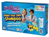 Set științific Nikola Tesla - Fă-ți propriul șampon, 17 piese