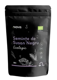Susan negru ecologic, 250g, Niavis