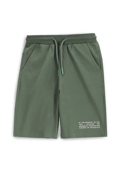 Pantaloni scurti sport baieti WC5121501VBC7 - Verde