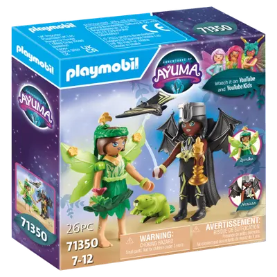 Playmobil - Forest Fairy si Bat Fairy cu Animalute
