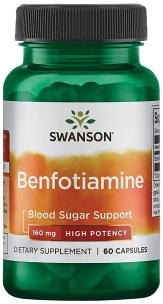 Benfotiamine, 160 mg, 60 capsule, Swanson