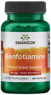 Benfotiamine, 160 mg, 60 capsule, Swanson