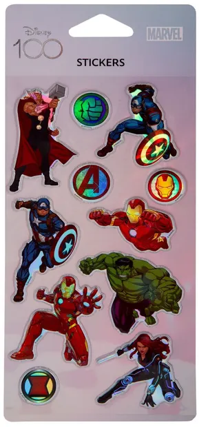 Stickere Pop Up Cool Pack Negru - Disney 100, The Avengers