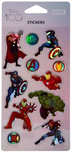 Stickere Pop Up Cool Pack Negru - Disney 100, The Avengers