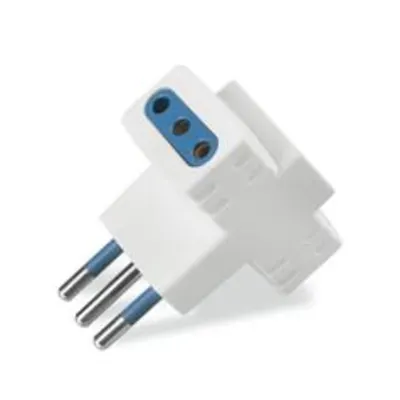 3-Way Adaptorn2p+e-10a-(s11) White 3x2p+e-10a-(p11)