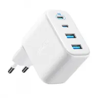 Incarcator Retea Anker Zolo, 50W, 3A, 2 x USB-A - 2 x USB-C, Alb A121EG21