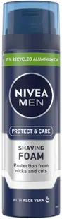 Nivea Men Spumă de ras Protect & Care, 200 ml