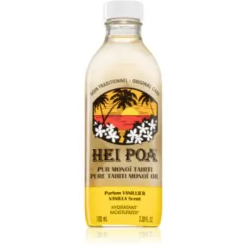 Hei Poa Pure Tahiti Monoï Oil Vanilla ulei multifunctional pentru corp si par