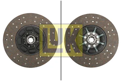Disc ambreiaj (310mm) potrivit MERCEDES LK LN2, NG, O 402 01.84-12.98