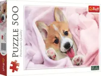 Puzzle Trefl din 500 piese - Cățeluș