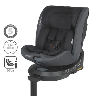 Scaun auto iSize, Coccolle Ario, 40-150 cm, Anthracite