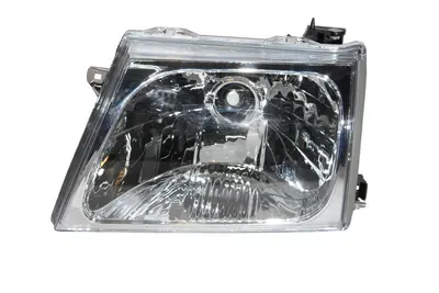 Far stanga potrivit TOYOTA HILUX 1997-2005 - (H4, manual, fundal cromat)