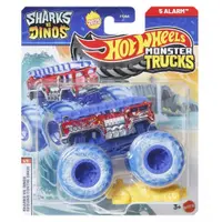 Masinuta Hot Wheels, Monster Truck, Sharks vs Dinos, 5 Alarm, JCD88