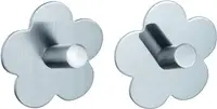 Set de 2 umerașe de perete Wenko - Fiore, mată