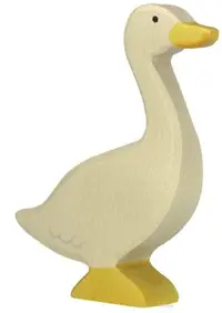 Figurină din lemn Holztiger - Upright Goose
