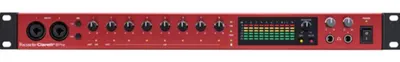 Interfață audio Focusrite - Clarett+ 8Pre, roşu/negru