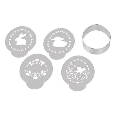 Set forme de Paște și 4 șabloane decorative Dr. Oetker