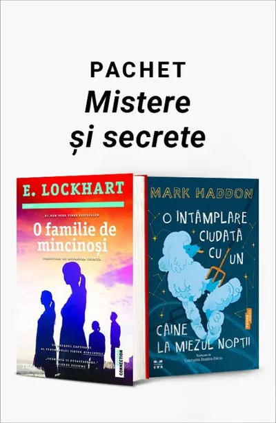 Pachet Mistere și secrete. O familie de mincinoși/O întâmplare ciudată cu un câine la miezul nopţii